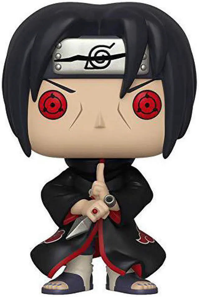 Alt view image 2 of 3 - Funko POP! Naruto - Itachi with Kunai Collectible Figure (Alliance Entertainment Exclusive)
