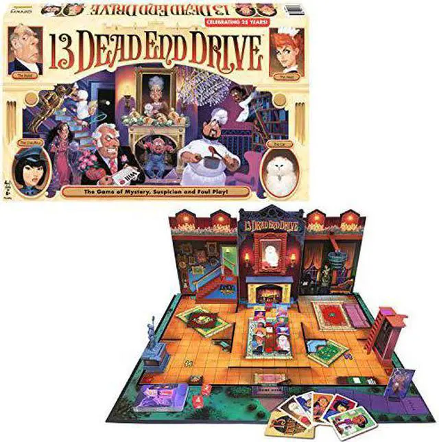 Alt view image 3 of 5 - 13 Dead End Drive Game, More Games by Winning Moves Inc.
