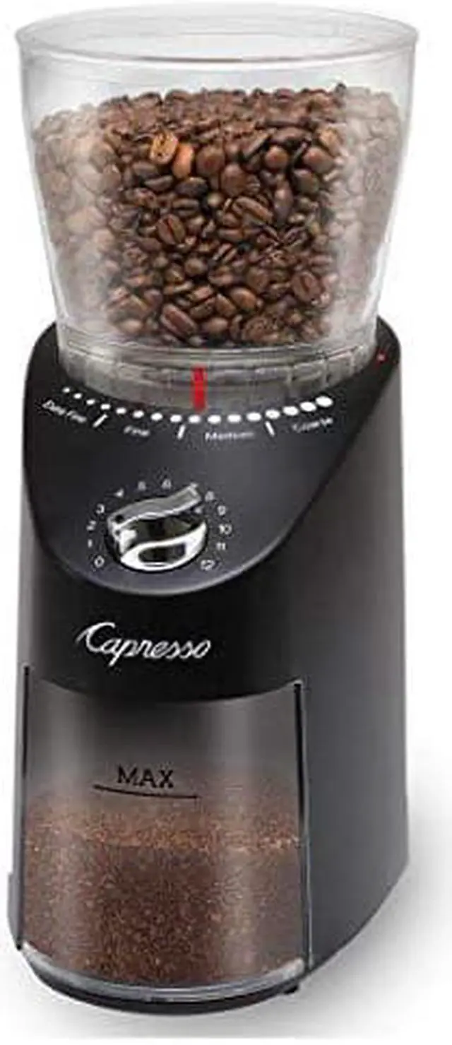 Alt view image 5 of 9 - Capresso 57001 Infinity Plus Conical Burr Grinder