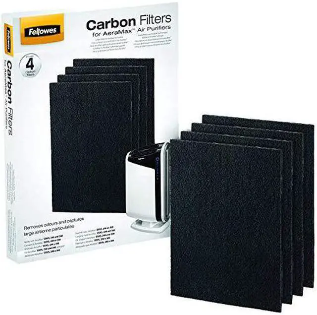 Alt view image 2 of 4 - fellowes carbon filters for aeramax air purifiers  4 pack 9324201