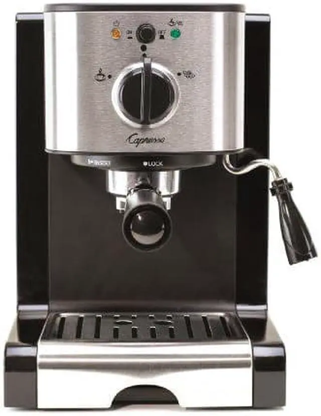 Alt view image 17 of 20 - Capresso EC100 Pump Espresso and Cappuccino Machine