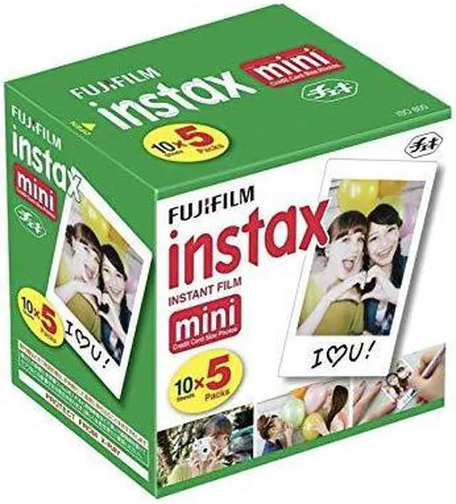 Alt view image 8 of 12 - Fujifilm Instax Mini Instant Film, 10 Sheets5 Pack(Total 50 Shoots)
