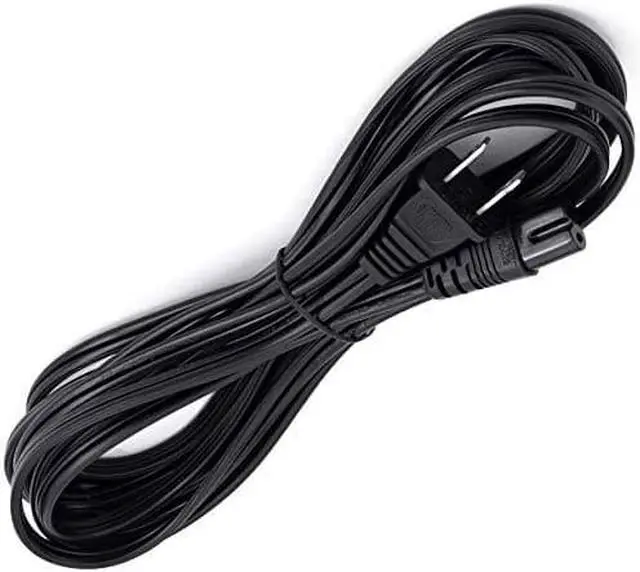 Alt view image 4 of 4 - iMBAPrice iMBA-F8S-10BK Power Cord for most Two Prong Samsung TV Models (10 Feet)