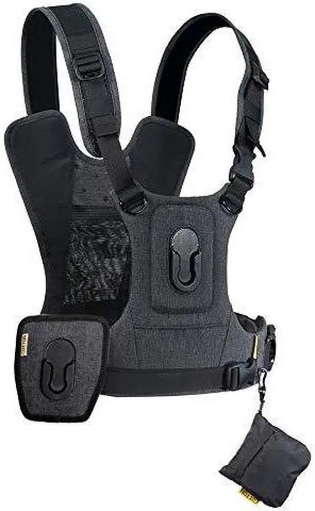 Alt view image 15 of 20 - Cotton Carrier 3G Harness System For Two Cameras 147GREY