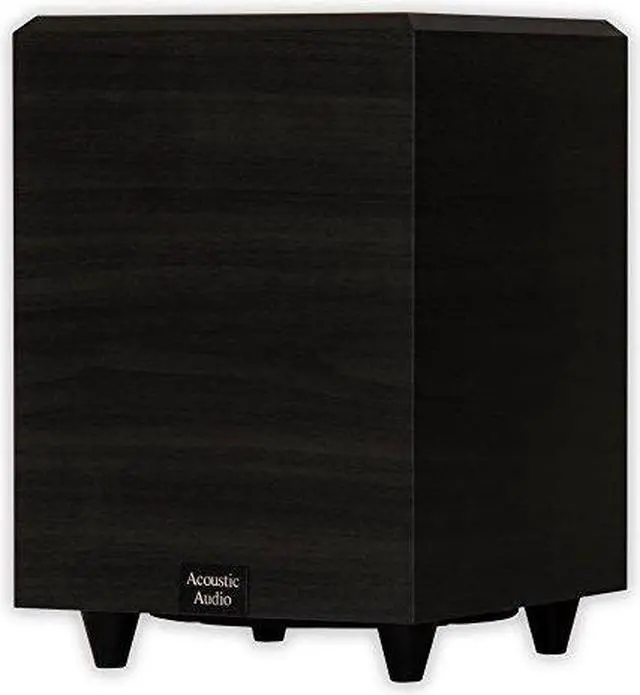 Alt view image 11 of 11 - Acoustic Audio PSW8 300 Watt Black 8" Powered/Active Home Theater Subwoofer