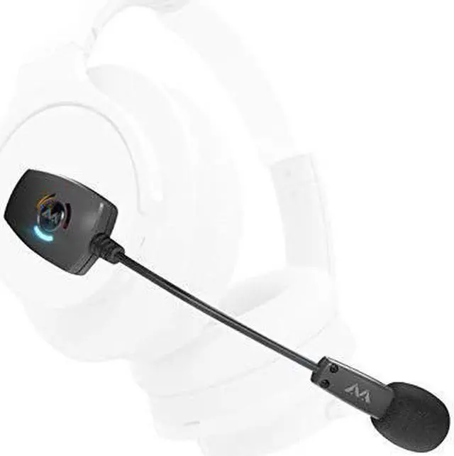 Alt view image 6 of 6 - Antlion Audio ModMic Wireless Attachable Boom Microphone for Headphones - Compatible with PC, Mac, Linux, PS4, Any USB A Type