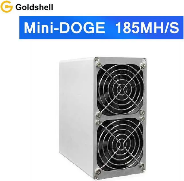 Main image of Goldshell Mini-DOGE 185MH/S Simple Mining Machine LTC&DOGE 233W Low Noise Miner Small Home Riching(without Power Cord)