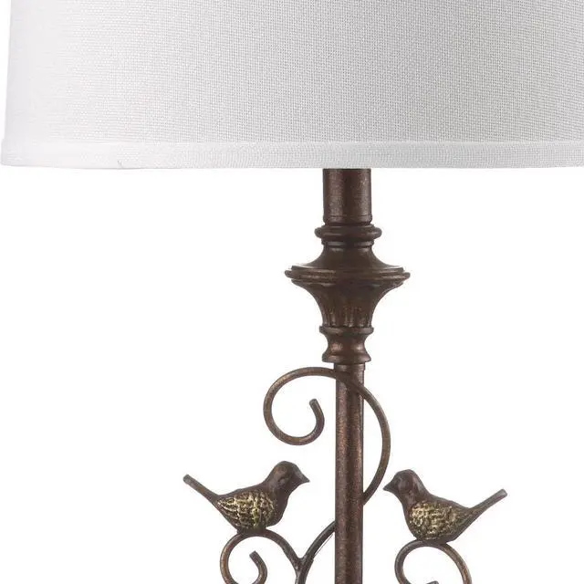 Alt view image 5 of 7 - Rustic Farmhouse Oil-Rubbed Bronze 28-inch Bedroom Living Room Home Office Desk Nightstand Table Lamp Set of 2 (LED Bulbs Included)