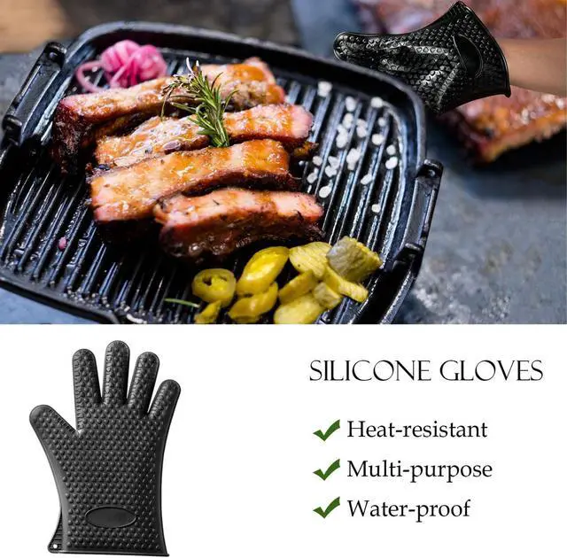 Alt view image 5 of 6 - Stainless steel barbecue tool set, suitable for camping, tail party for men and women on Father's Day.
