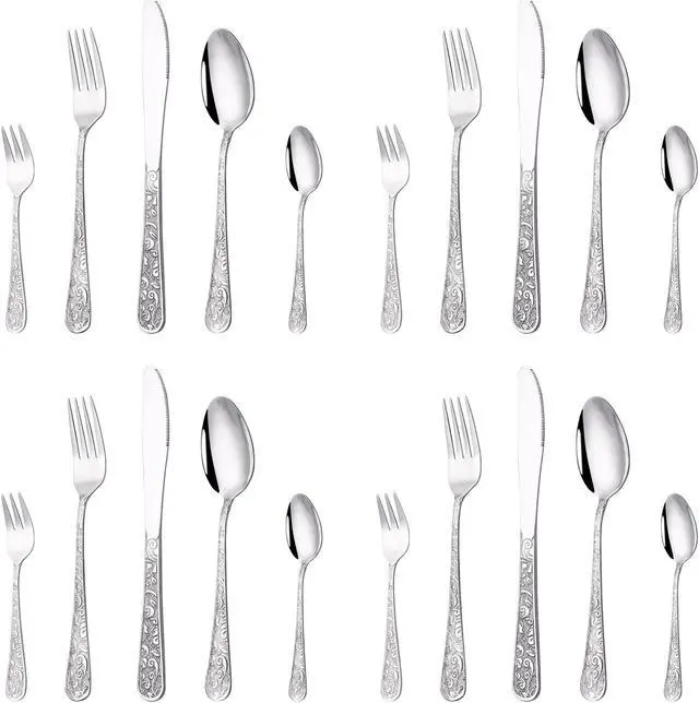 Main image of Wenger    20 pieces of stainless steel tableware for 4 people.