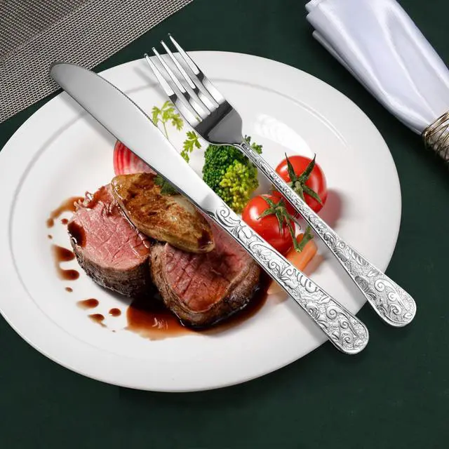 Alt view image 6 of 6 - Wenger    20 pieces of stainless steel tableware for 4 people.