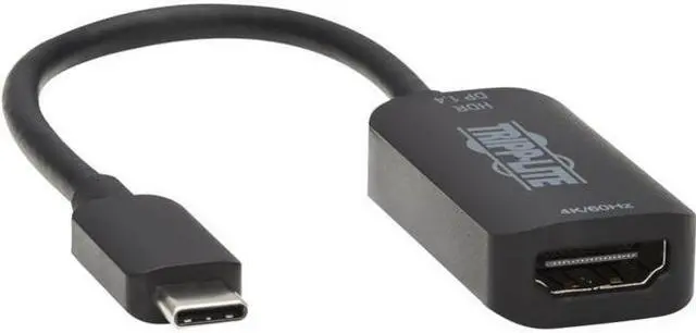 Alt view image 16 of 20 - Tripp Lite U444-06N-HDR4-B HDMI/USB-C Audio/Video Adapter U44406NHDR4B