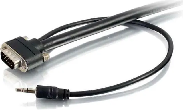 Alt view image 9 of 10 - C2G/Cables To Go 50229 35 ft. C2G Select VGA + 3.5mm A/V Cable M/M