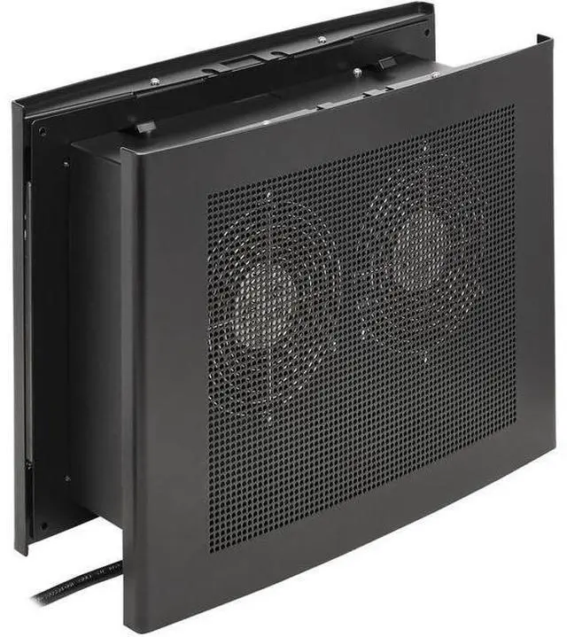 Alt view image 9 of 16 - Tripp Lite Wiring Closet Exhaust Fan 475 CFM NEMA 5-15P Input Black SRCLOSETFAN