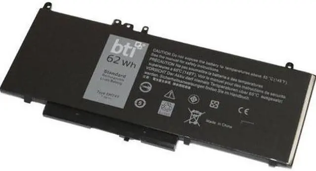 Alt view image 4 of 6 - Battery Technology 451-BBTX-BTI Battery Dell Lipoly E5470 E5570 451-BBTX 6MT4T 451-Bbun 451-BBTW