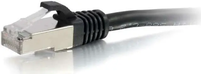 Alt view image 4 of 7 - C2G 20ft Cat6 Snagless Shielded (STP) Network Patch Cable - Black