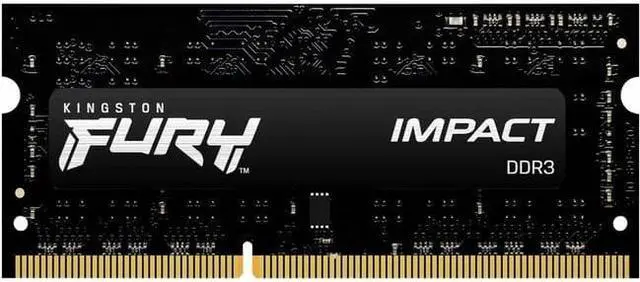 Alt view image 6 of 7 - 4GB Kingston Technology FURY Impact 1600MHz DDR3L SODIMM Memory Module (1 x 4GB)