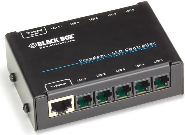 Alt view image 16 of 19 - Black Box ServSwitch Freedom LED Monitor Identification Kit