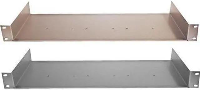 Alt view image 4 of 5 - Gefen Ext-Rack-1U-Gry Rack Shelf