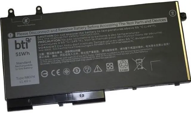 Alt view image 3 of 4 - Battery Technology Inc. Battery R8D7NBTI