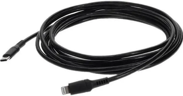 Alt view image 5 of 5 - AddOn 6.6ft USB 3.1 Type C Male to Lightning Male Sync Cable USBC2LGT2MB