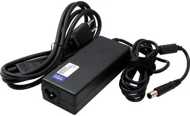 Alt view image 3 of 8 - Dell 332-1831 Compatible 65W 19.5V at 3.34A Black 7.4 mm x 5.0 mm Laptop Power Adapter and Cable -