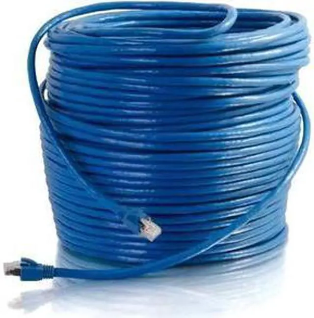 Alt view image 14 of 15 - C2G 43169 100FT CAT6 SNAGLESS SOLID SHIELDED ETHERNET NETWORK PATCH CABLE - BLUE