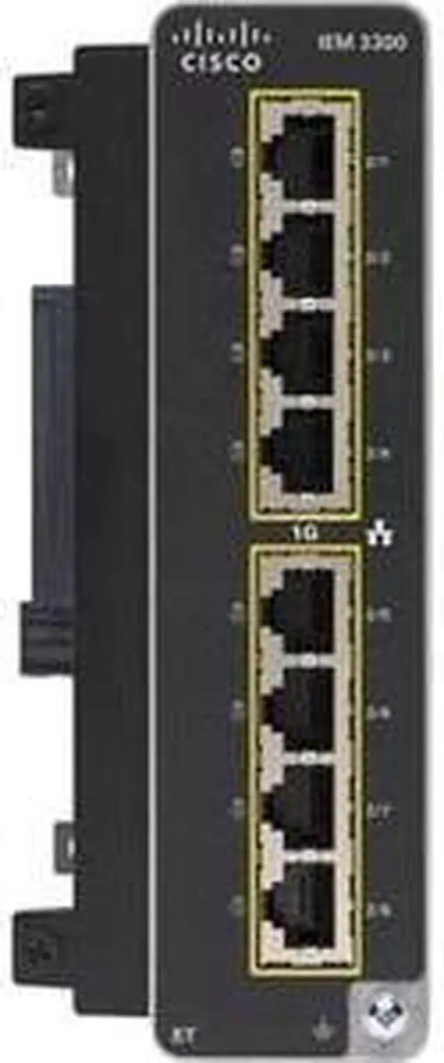 Alt view image 4 of 5 - Cisco Catalyst Ie3300 Rugged Series Module 8 Non-Poe Copper