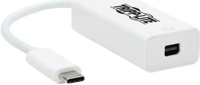 Alt view image 15 of 19 - Tripp Lite U444-06N-MDP8W Mini DisplayPort/USB-C A/V Adapter U44406NMDP8W