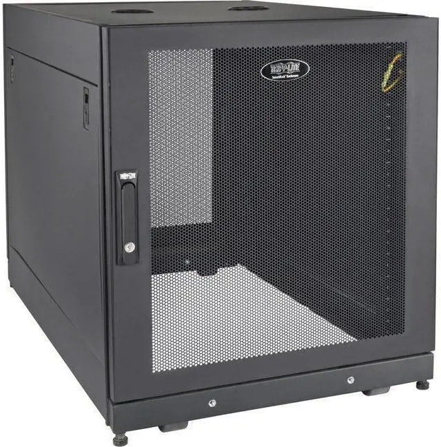 Alt view image 6 of 16 - Tripp Lite 14U SmartRack Deep Server Rack - 42 in. Depth, Doors & Side Panels Included
