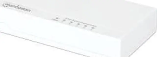 Alt view image 7 of 13 - MANHATTAN 560696 Gigabit Ethernet Switch ,5 Port