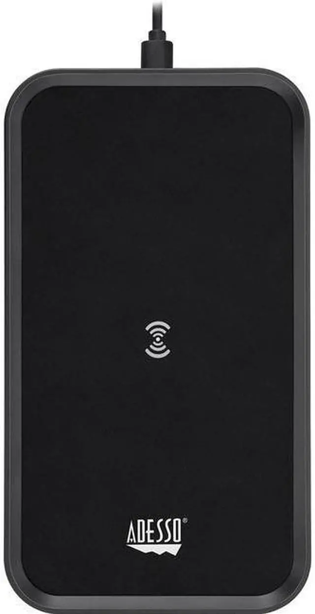 Alt view image 9 of 13 - Adesso AUH-1030 10W Max Qi-Certified 3 Coils Wireless Charging Pad