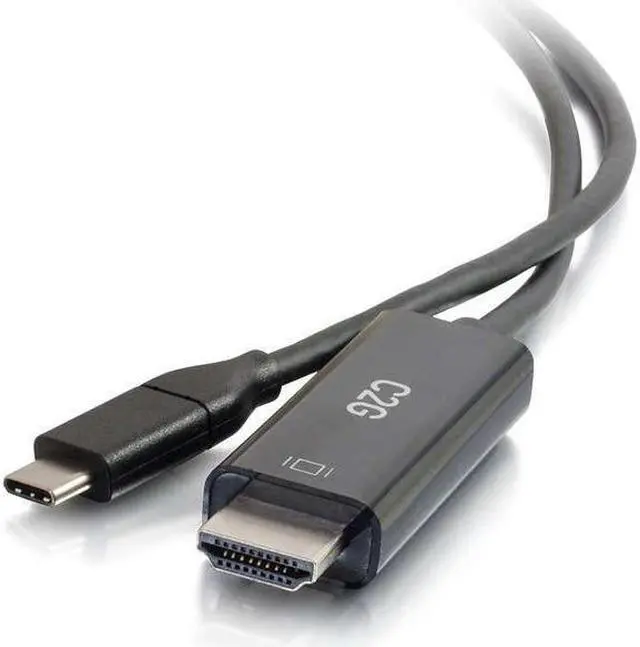 Alt view image 5 of 10 - C2g 10Ft Usb-C To Hdmi Audio/Video Adapter Cable - 4K 60Hz - M/M
