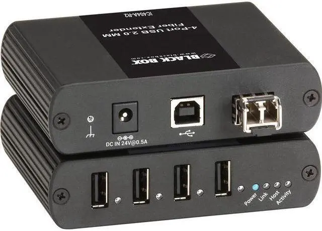 Alt view image 3 of 6 - Black Box Network Services Usb 2.0 Extender 4 Port Mm