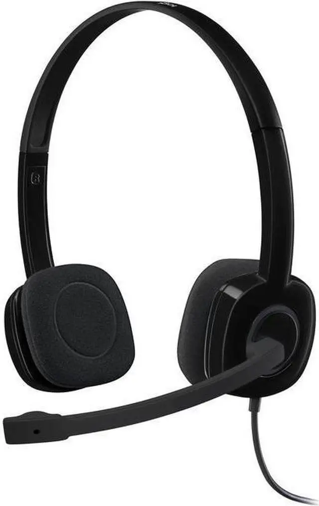 Alt view image 19 of 20 - LOGITECH 981-000587 LOGITECH STEREO HEADSET H151