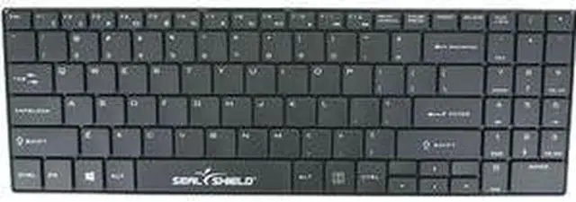 Alt view image 8 of 9 - Seal Shield Clean Wipe Waterproof Keyboard Wireless