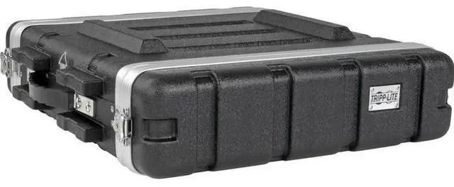 Alt view image 4 of 12 - Tripp Lite 2U ABS Server Rack Equipment Shipping Case (SRCASE2U)