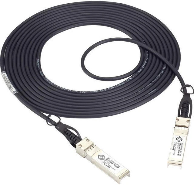 Alt view image 3 of 5 - BLACK BOX SFP-H10GB-CU2M-BB SFP+ 10-GBPS DIRECT ATTACH CABLE (DAC) - CISCO SFP-H10GB-CU2M COMPATIBLE, BLACK,