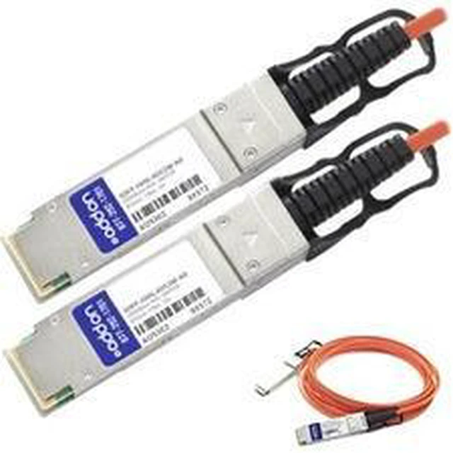 Alt view image 4 of 5 - AddOn Cisco QSFP-100G-AOC2M Compatible TAA Compliant 100GBase-AOC QSFP28 to QSFP28 Direct Attach -
