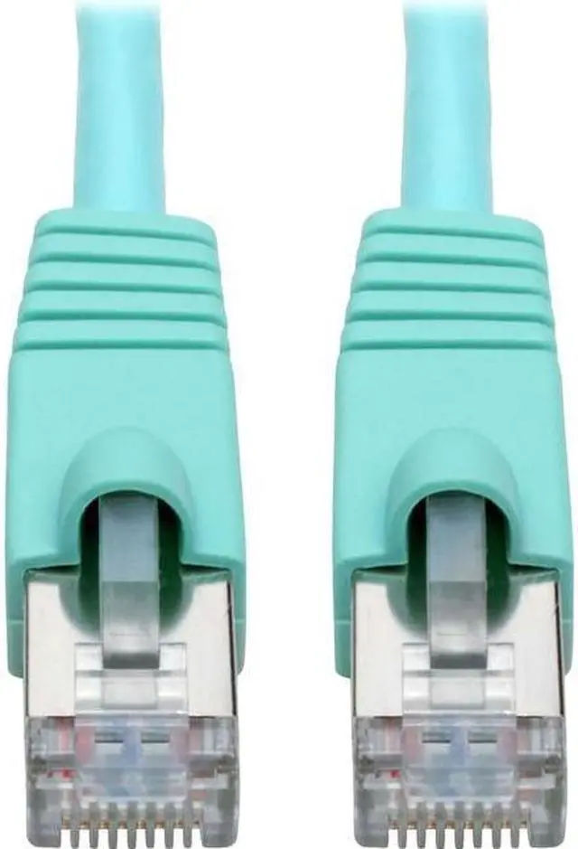Alt view image 10 of 15 - Tripp Lite N262-035-AQ Cat.6a STP Patch Network Cable
