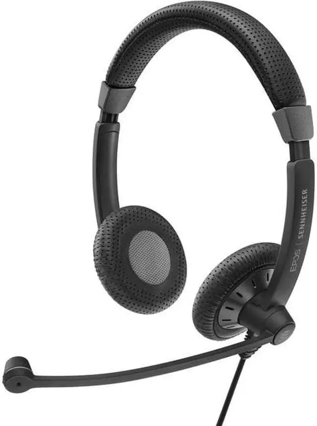 Alt view image 11 of 19 - EPOS SC 75 USB MS (1000635) - Double-Sided Business Headset | For Skype for Business, with Mobile Phone, Tablet, Softphone, and PC | HD Sound & Noise-Cancelling Microphone (Black)