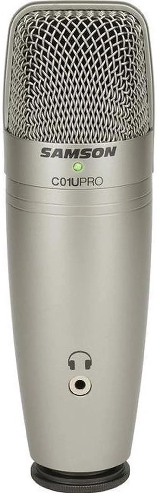 Alt view image 17 of 20 - Samson C01U PRO USB Studio Condenser Microphone