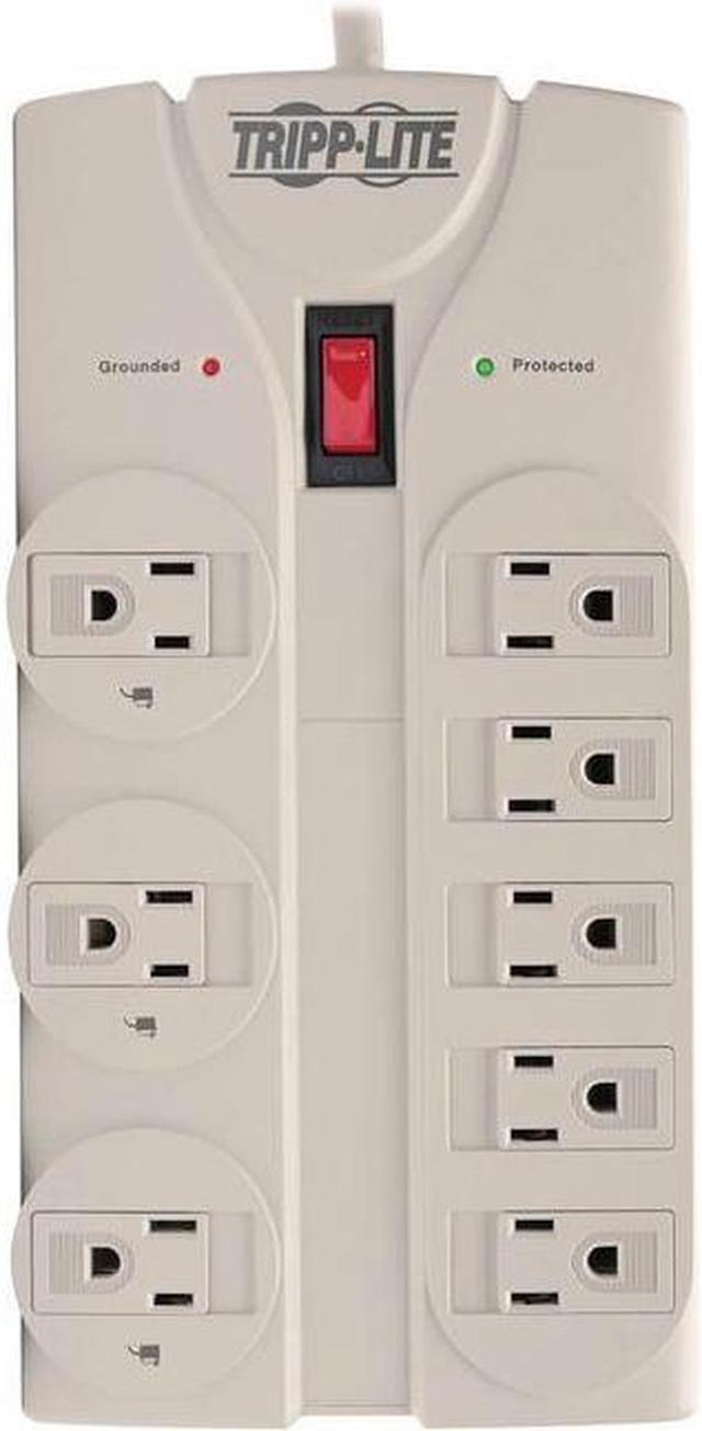 Alt view image 14 of 20 - Tripp Lite TLP808 8 Outlets 1440 Joules 8' Cord Protect It! Surge Suppressor