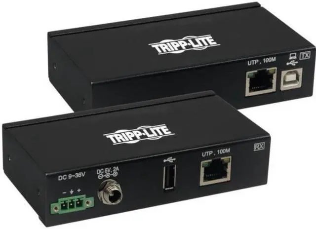 Alt view image 13 of 20 - Tripp Lite B203-101-IND-ER USB Extender B203101INDER