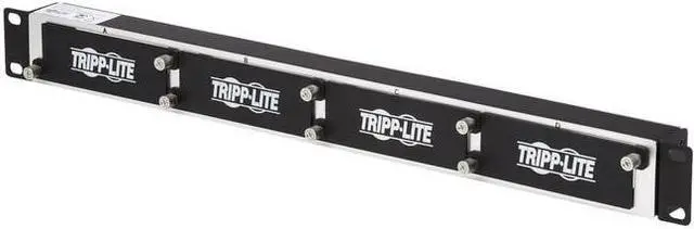 Alt view image 2 of 7 - Tripp Lite High-Density Copper/Fiber Enclosure Mini Panel 1U 4-Cassette Capacity
