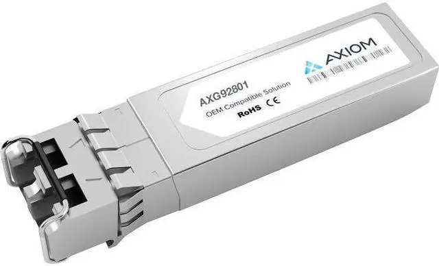 Alt view image 2 of 4 - AXIOM 10GBASE-SR SFP+ TRANSCEIVER FOR JUNIPER - EX-SFP-10GE-SR - TAA COMPLIANT