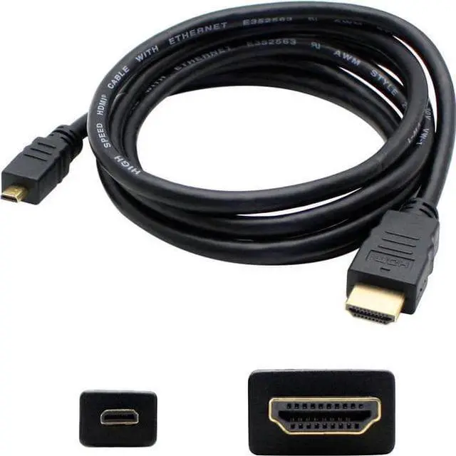 Alt view image 4 of 5 - AddOn HDMI/Micro HDMI A/V Cable - 25 ft HDMI/Micro HDMI A/V Cable for Audio/Video Device - First 1