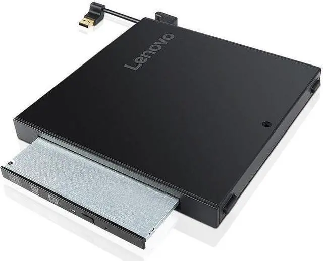 Alt view image 11 of 20 - Lenovo ThinkCentre Tiny IV DVD Burner Kit 4XA0N06917 Tiny DVD Burner Kit