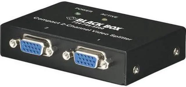 Alt view image 6 of 10 - COMPACT VGA VIDEO SPLITTER - 2-CHANNEL, GSA, TAA, 45 DAY STANDARD RETURN POLICY