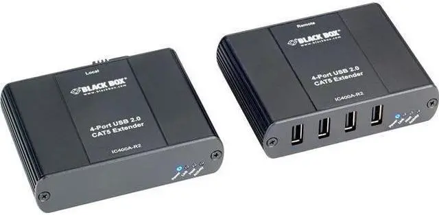 Alt view image 6 of 12 - USB 2.0 EXTENDER CATX 4-PORT